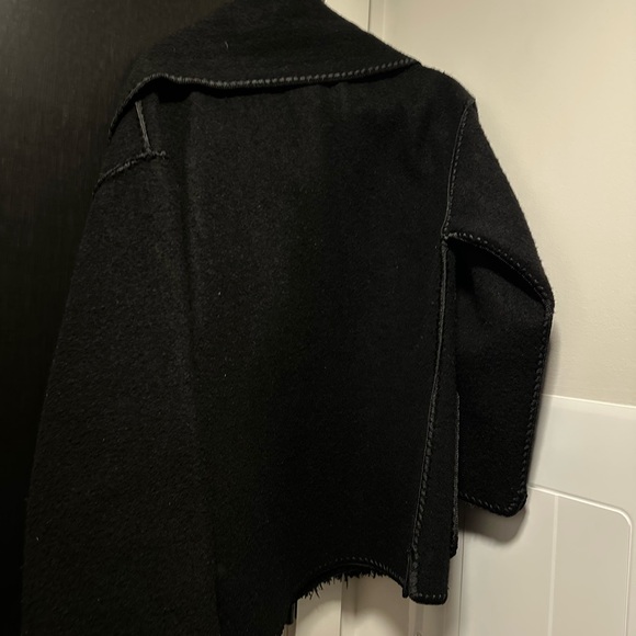 Toteme embroidered scarf jacket black - Picture 7 of 8